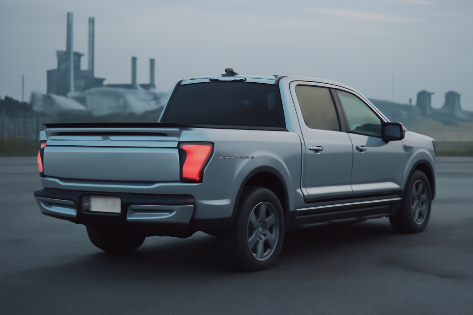 Ford F-150 Lightning (AI-genereret billede)