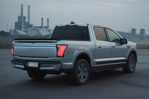 Ford F-150 Lightning (AI-genereret billede)