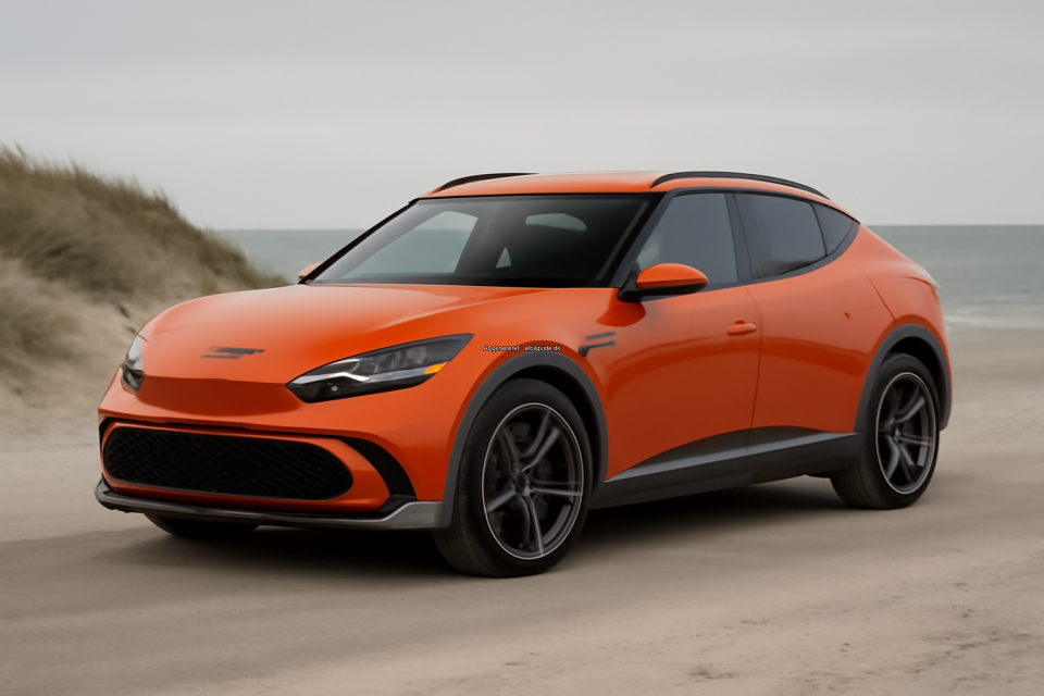 Genesis GV60 Magma (AI-genereret billede)
