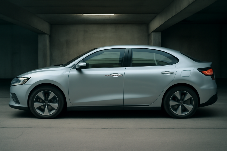 Elveon Motors Min-E Sedan (AI-genereret billede)
