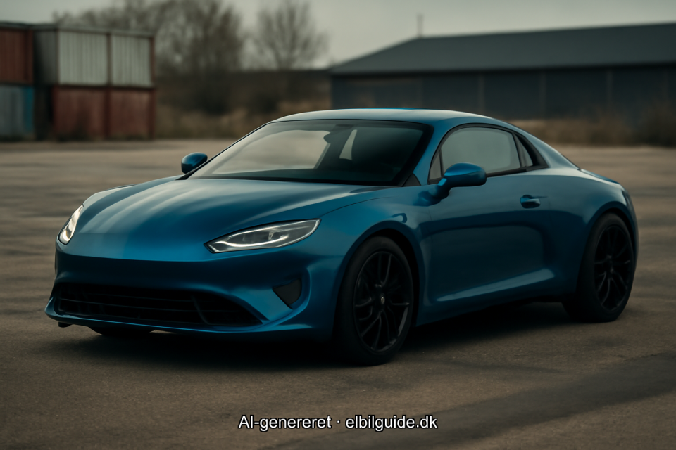 Alpine A110 E (AI-genereret billede)